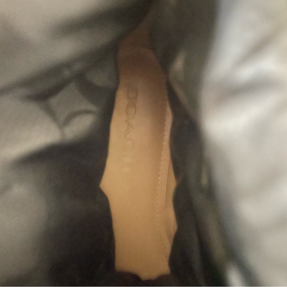 COACH Leona Monogram Nylon Ankle Boots - Picture 15 of 16